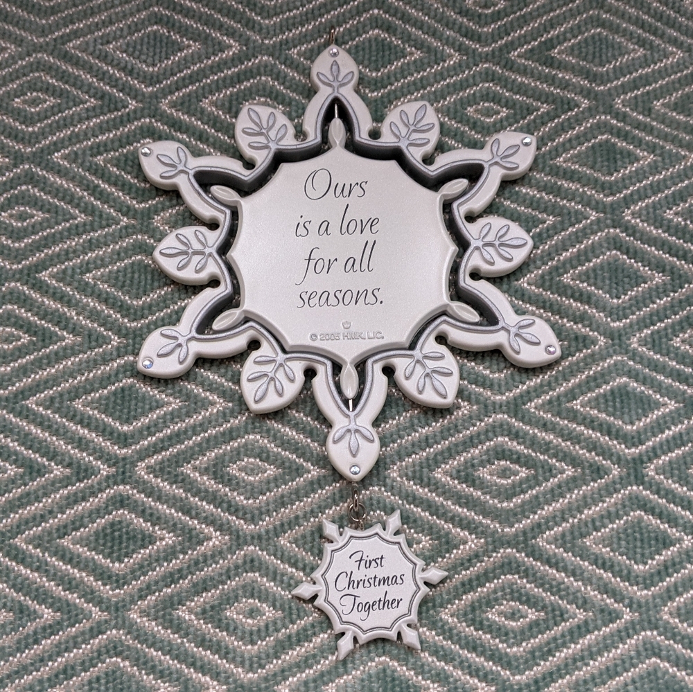 Hallmark Keepsake- First Christmas Together 2005 - Picture 8 of 12